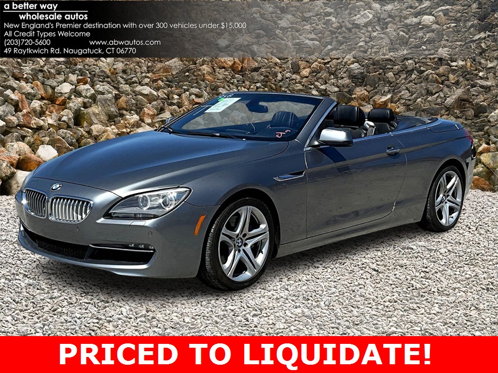 BMW 6 Series 650i Convertible RWD